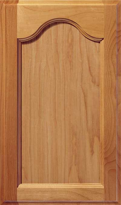 Mission 3/4" Door shown in Pink Birch Select Panel and Alder Select Frame with Clear Finish.