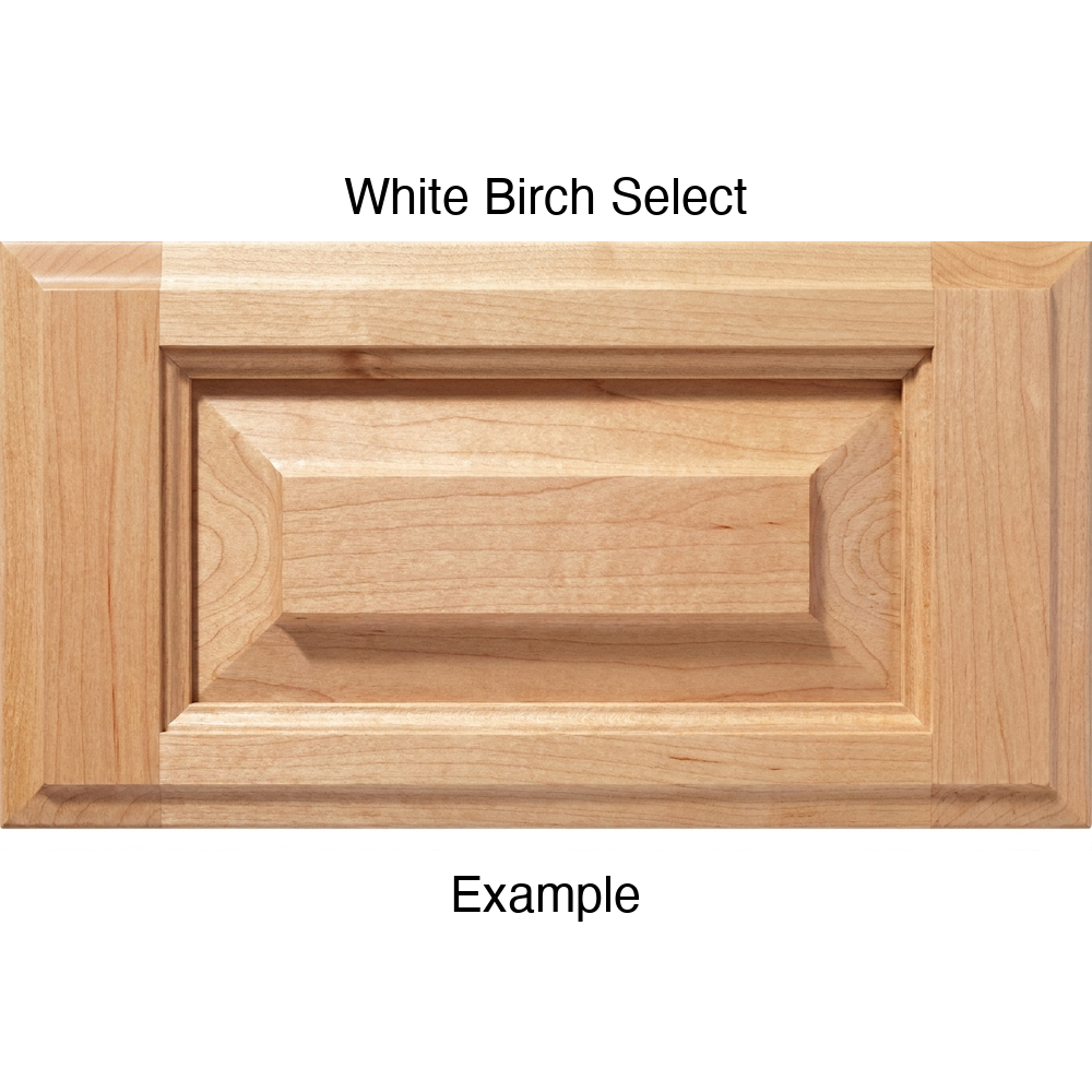 Revere Drawer Front, 5-Piece, in White Birch Select