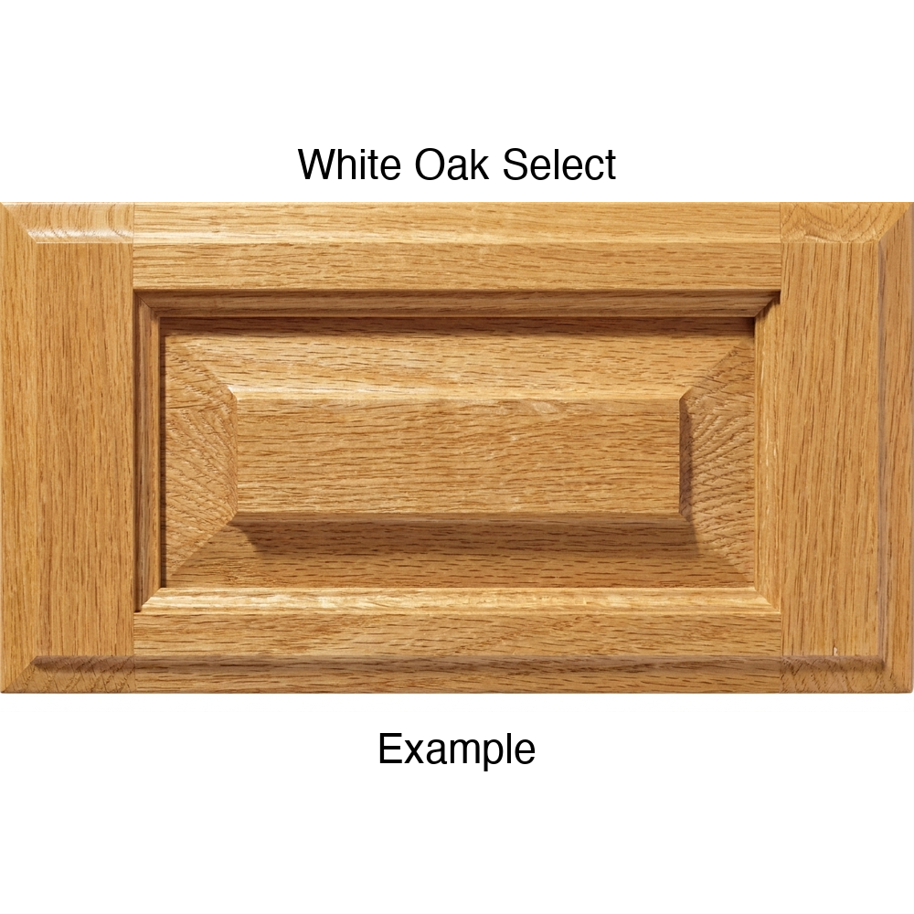 Revere Drawer Front, 5-Piece, in White Oak Select