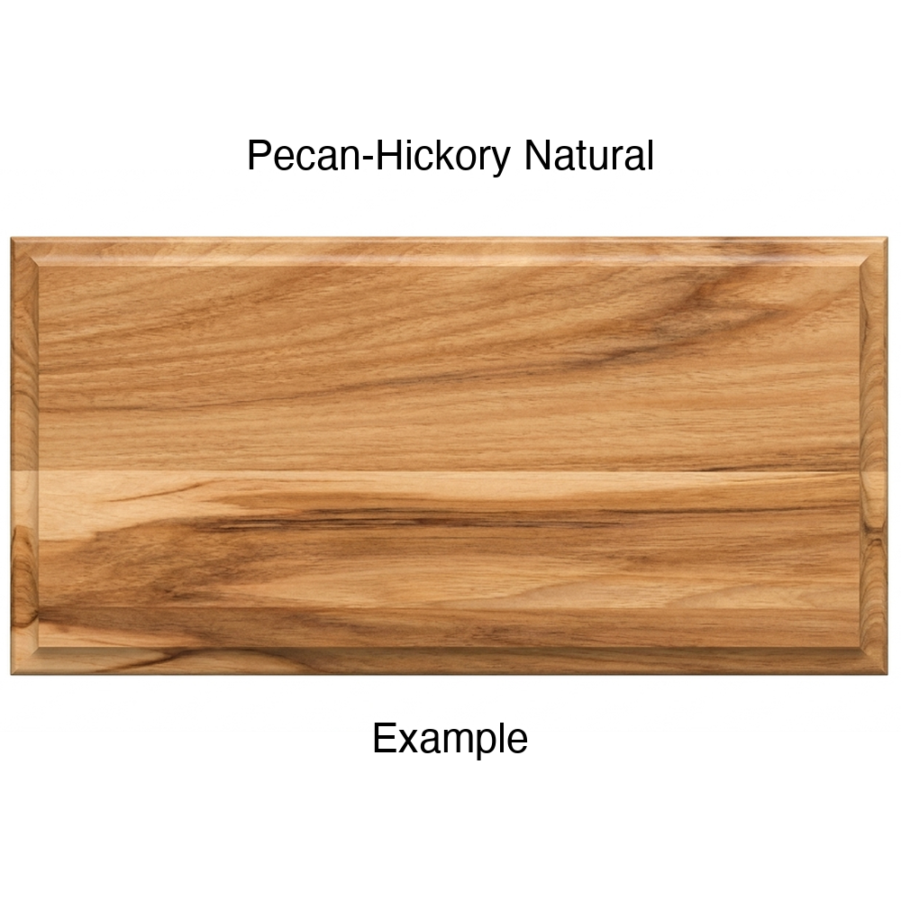 Revere Drawer Front, Solid, in Pecan-Hickory Natural