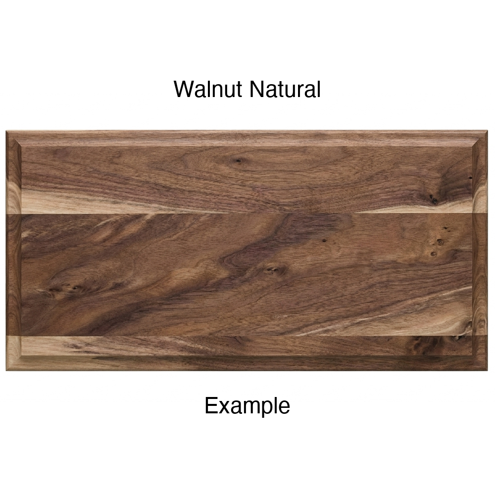 Revere Drawer Front, Solid, in Walnut Natural