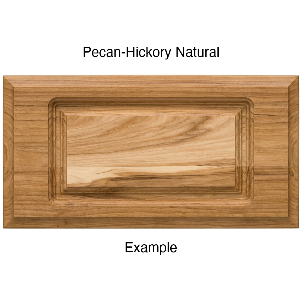 Revere Drawer Front, Routed, in Pecan-Hickory Natural