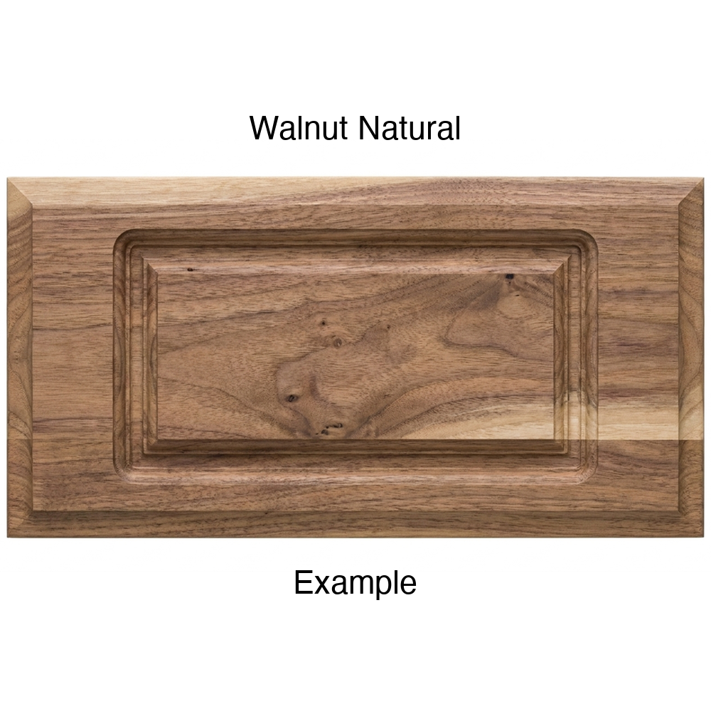 Revere Drawer Front, Routed, in Walnut Natural