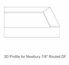 3D profile for Newbury 7/8 routed drawer front