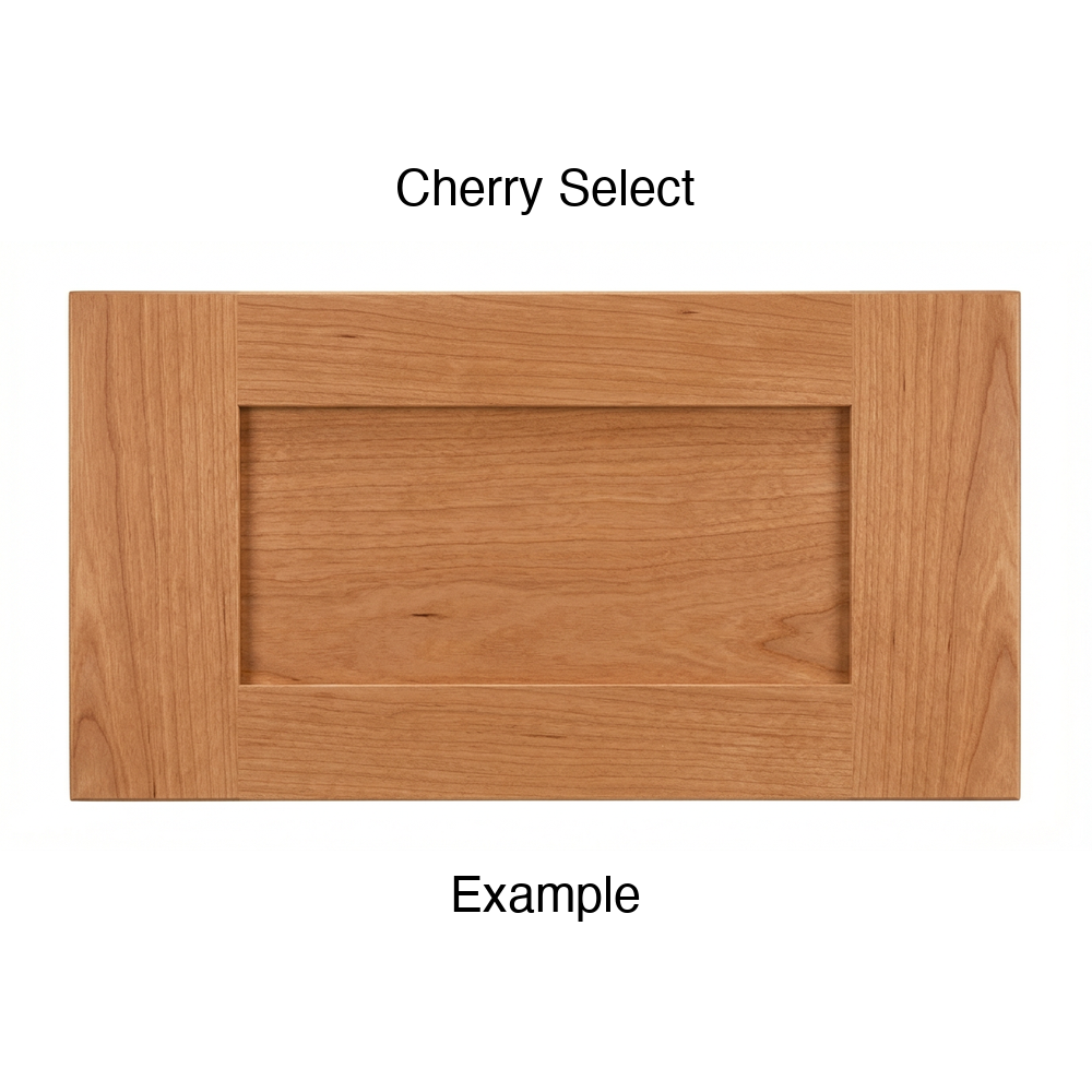 Shaker Drawer Front, 5-Piece, in Cherry Select