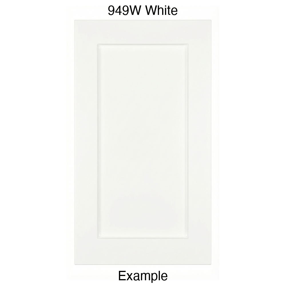 DRS131 Recessed Panel Thermofoil Cabinet Door (Shaker Style)
