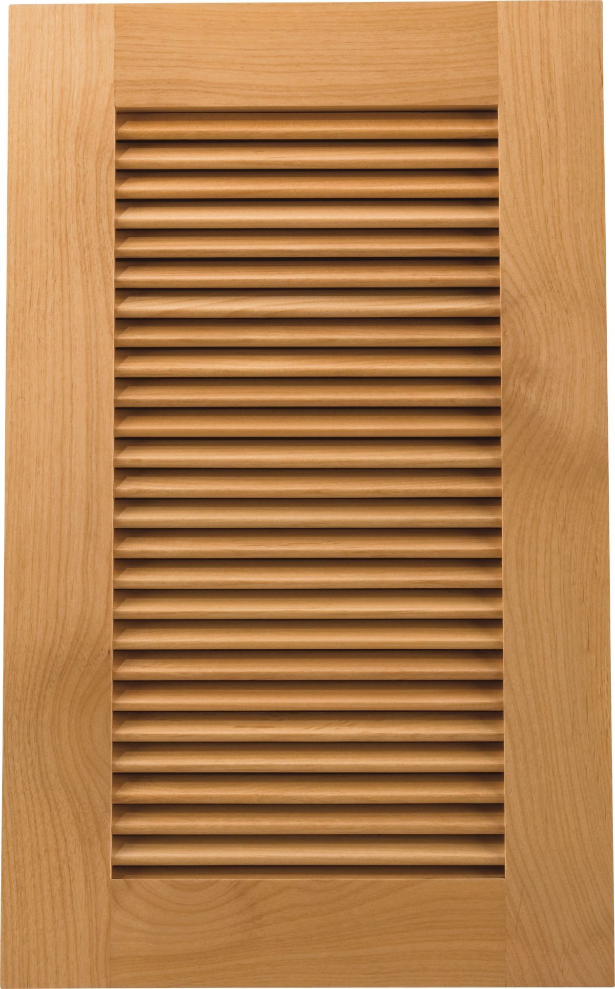 True Louver Louvered Cabinet Door | Custom Solid Wood – Xpress Cabinet ...