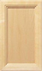 The Victoria recessed panel cabinet door with stepped inner and outer edge detail