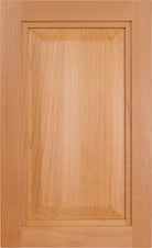 The Zion cabinet door with 1/2" stepped ledge inside edge detail and sleek beveled panel