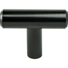 T Bar drawer pull in black
